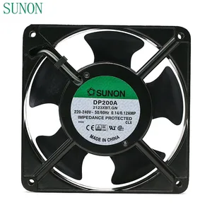 Вентилятор для охлаждения шкафа Sunon DP200A PN 2123XBT.GN 220, 12038, 220 В, 120*120*38 мм, 120 В переменного тока