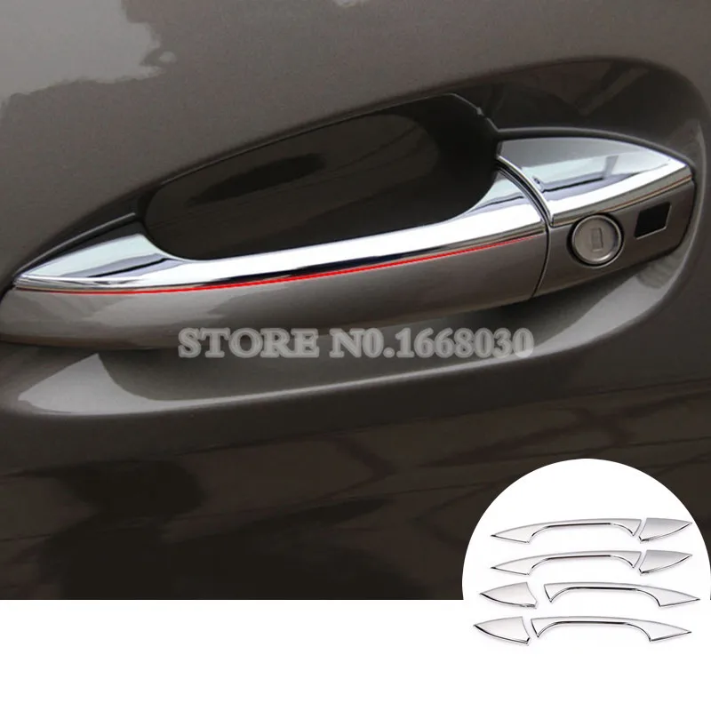 

ABS Exterior Car Door Handle Cover Trim 8pcs For Benz GLA X156 2013-2019 Car accesories interior Car decoration