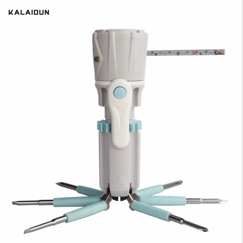 KALAIDUN 6pcs Screwdriver Set Led Flashligh Level Band Tape Repair Tool For iPhone Cellphone Tablet PC Hand Tools | Инструменты