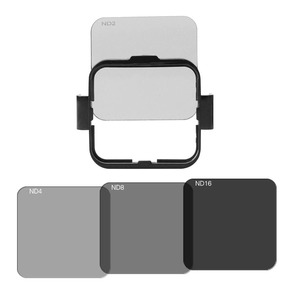 

Andoer Square Lens Filter Protector Kit Set(ND2/ND4/ND8/ND16) for GoPro Hero4 Session w/ Filter Mounting Frame Holder
