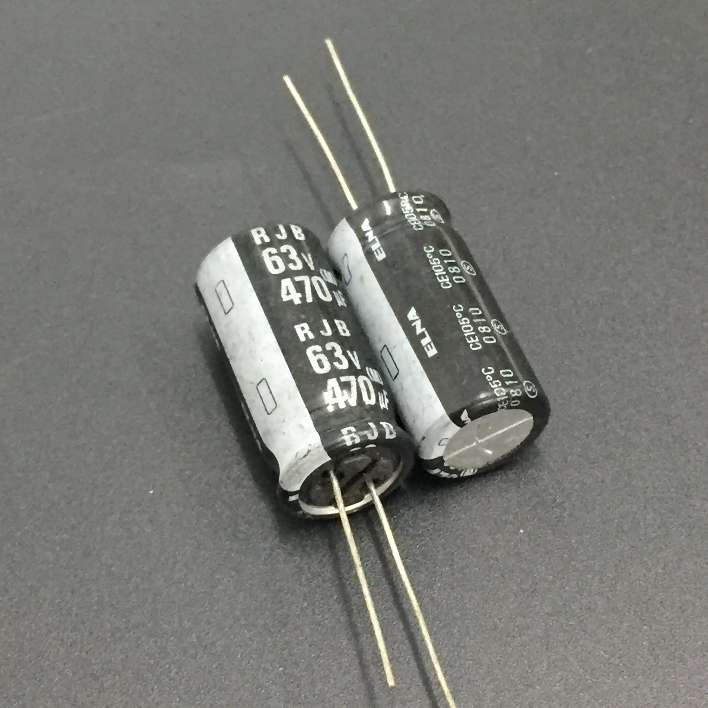 5pcs 470uF 63V Japan ELNA RJB Series 12.5x25mm Low Impedance 63V470uF Audio capacitor | Электронные компоненты и