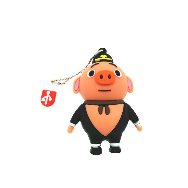 Usb флеш накопитель в виде свиньи 8 ГБ 64 32 16 4 Гб usb 2 0|USB флэш-накопители| |