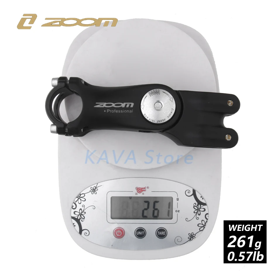 ZOOM H1411C регулируемое увеличение высоты руля велосипеда стояк 25,4 мм руля горного велосипеда алюминиевый сплав части велосипеда MTB руля