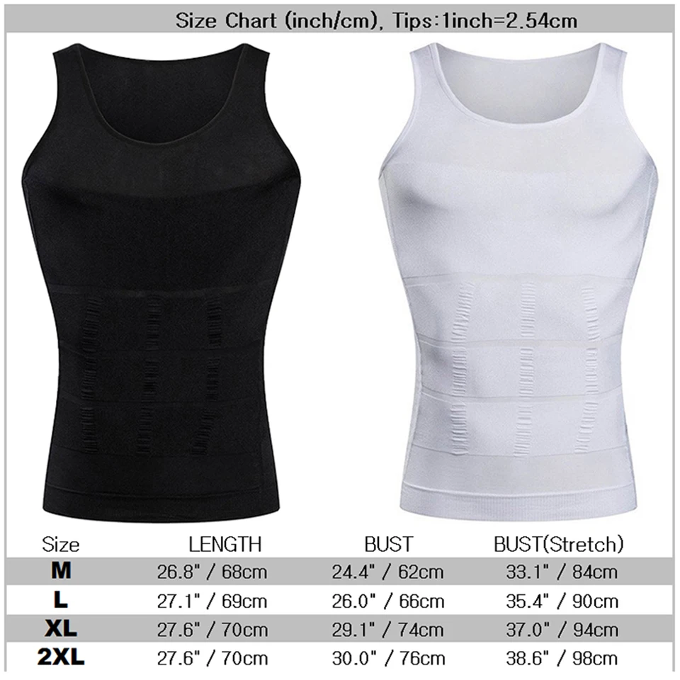 

Men Slimming Underwear Body Shaper Waist Cincher Corset Men Shaper Vest Body Slimming Tummy Belly Waist Slim Body Shapewear