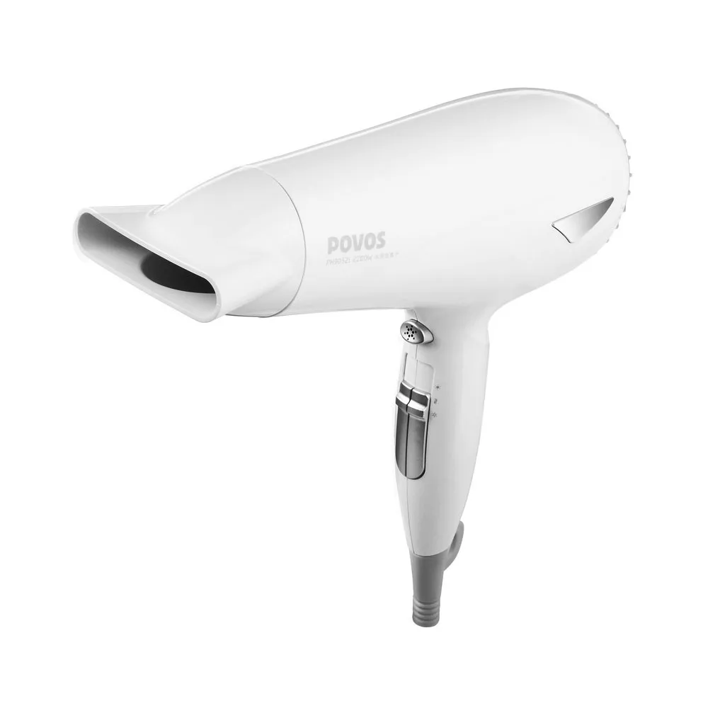 POVOS PH9052I профессиональный фен для волос с отрицательными ионами оборудование для парикмахерских салонов 2200W 220 V-240 V