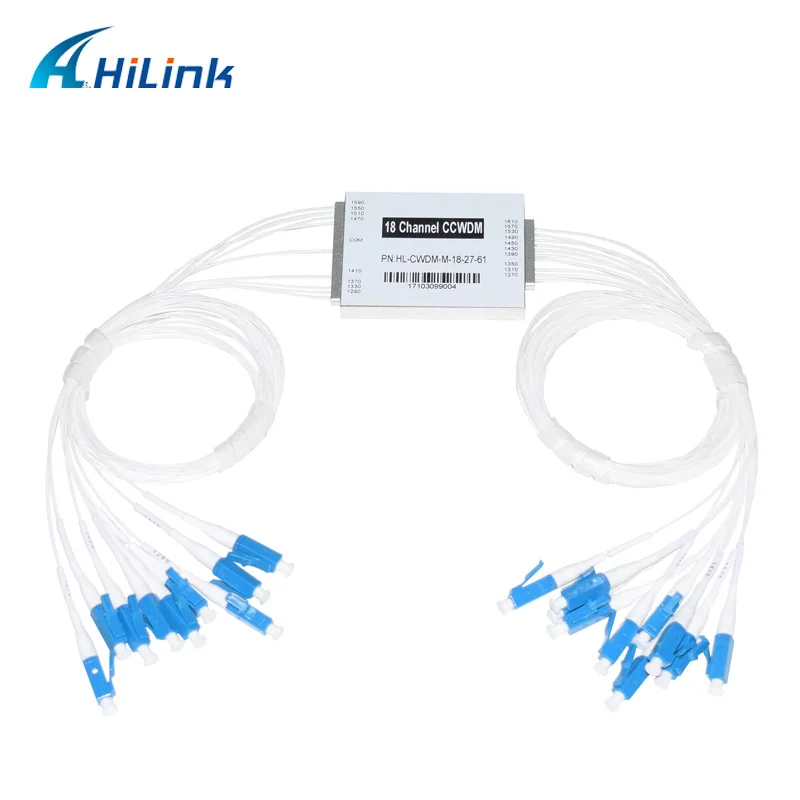 19' 1U 18 Channels CWDM Mux Demux Module duplex Fiber 1270-1610nm LC/UPC 20nm Multiplexer | Мобильные телефоны и