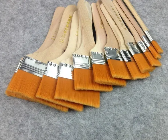 10 шт. НОВЫЙ 12 стили Мари Акварель масло Искусство Кисти Нейлон покраске Волос