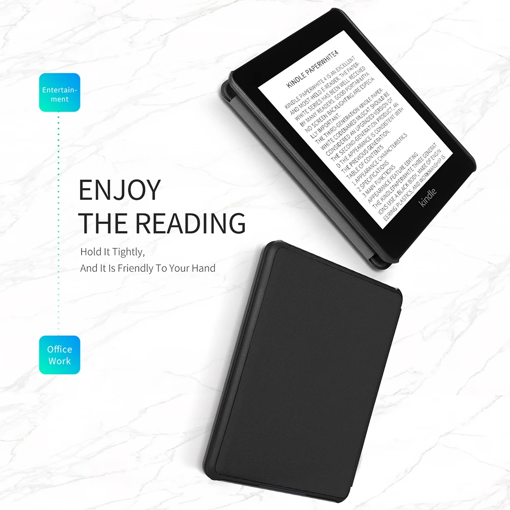 DUX DUCIS кожаный смарт чехол для Kindle Paperwhite 4 2018 Магнитный флип 6 0 &quotударопрочный