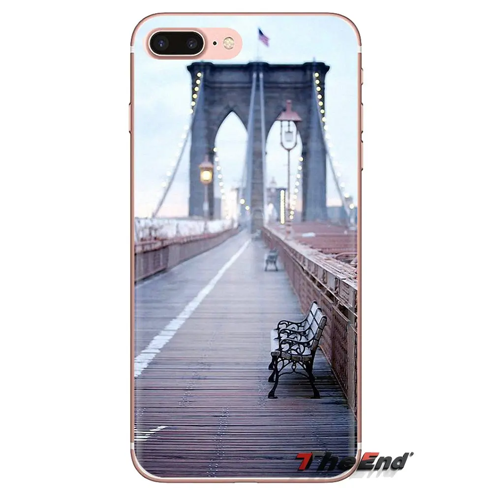 Силиконовый чехол для телефона I Love New York City Нью-Йорк США Huawei G7 G8 P7 P8 P9 P10 P20 P30 Lite Mini Pro