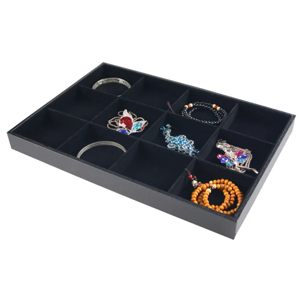 Лидер продаж поднос для ювелирных украшений с 12 оборками чехол всех видов