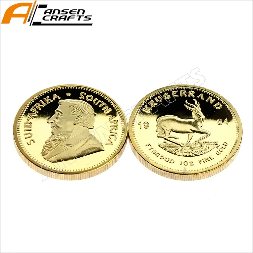 Золотая монета Krugerrand d32 мм 1 унция | Дом и сад