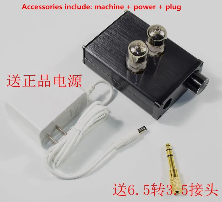 DC12V 2A 6J9 tube предусилитель трубка PCM2706 USB декодирующий усилитель для гарнитуры |