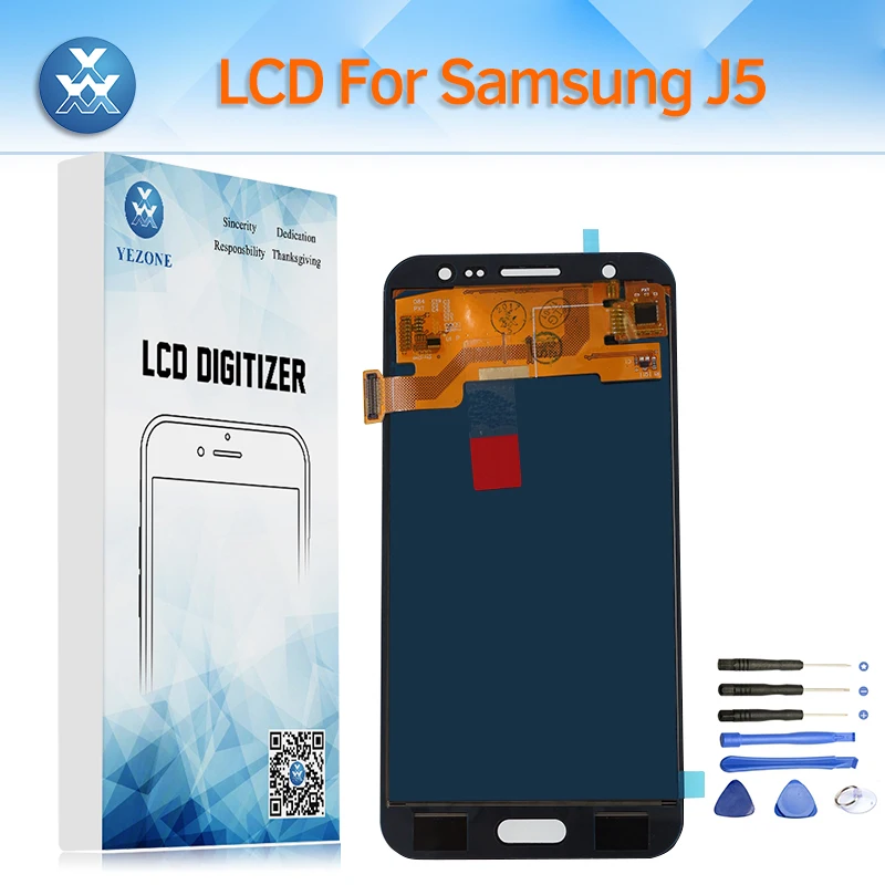 AAA ЖК-дисплей для samsung Galaxy J5 2016 J510 J500M Дисплей сенсорный экран J200 J500 2015 j320 J120Screen +