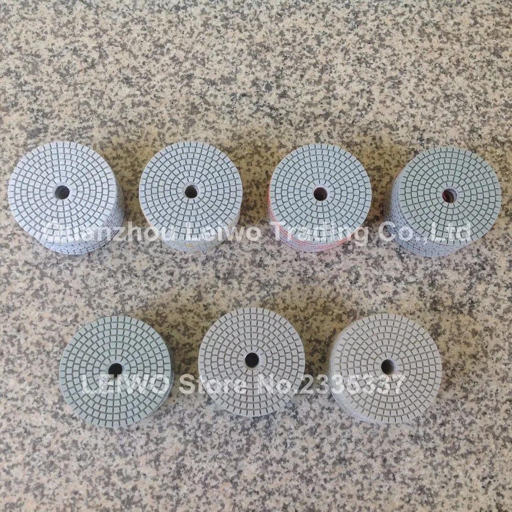 Алмазная полировальная подушка 4 дюймовый мокрый полировальный диск