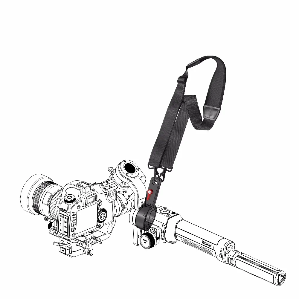 

Sling Clasp Accessories Hang buckle Strap for DJI RONIN S Gimbal Stabilizer