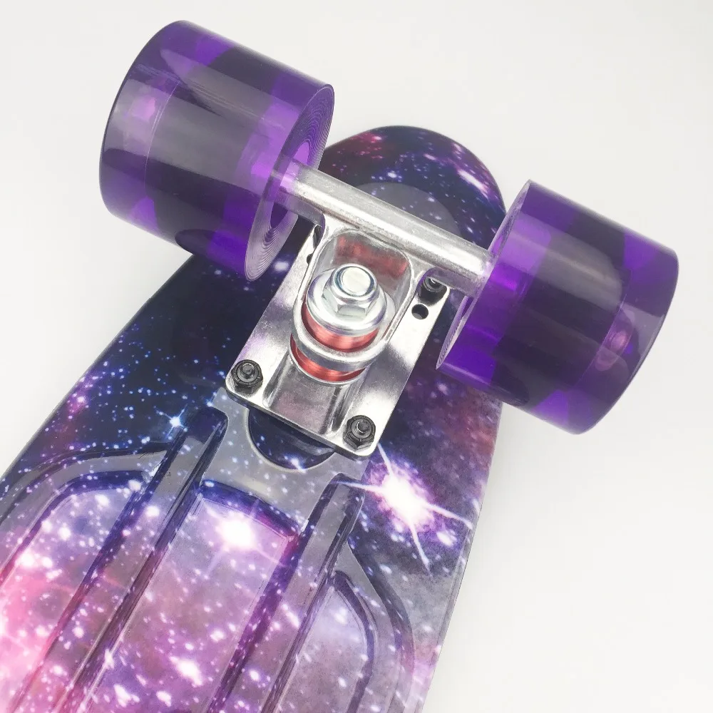 Красочные 2" Мини Скейт Пенни Доска для детей пластик Fishboard Cruiser завершенный Графический Ретро Скейтборд банан Patins