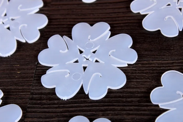 50 шт. воздушные шары моделирование клип для украшений на вечеринку DIY цветок