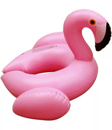 pink YUYU, детский плавательный поплавок, детский поплавок, надувной фламинго, лебедь, бассейн, поплавок для девочек и мальчиков, водный поплавок, игрушка для бассейна, плавательный круг - Цвет: pink