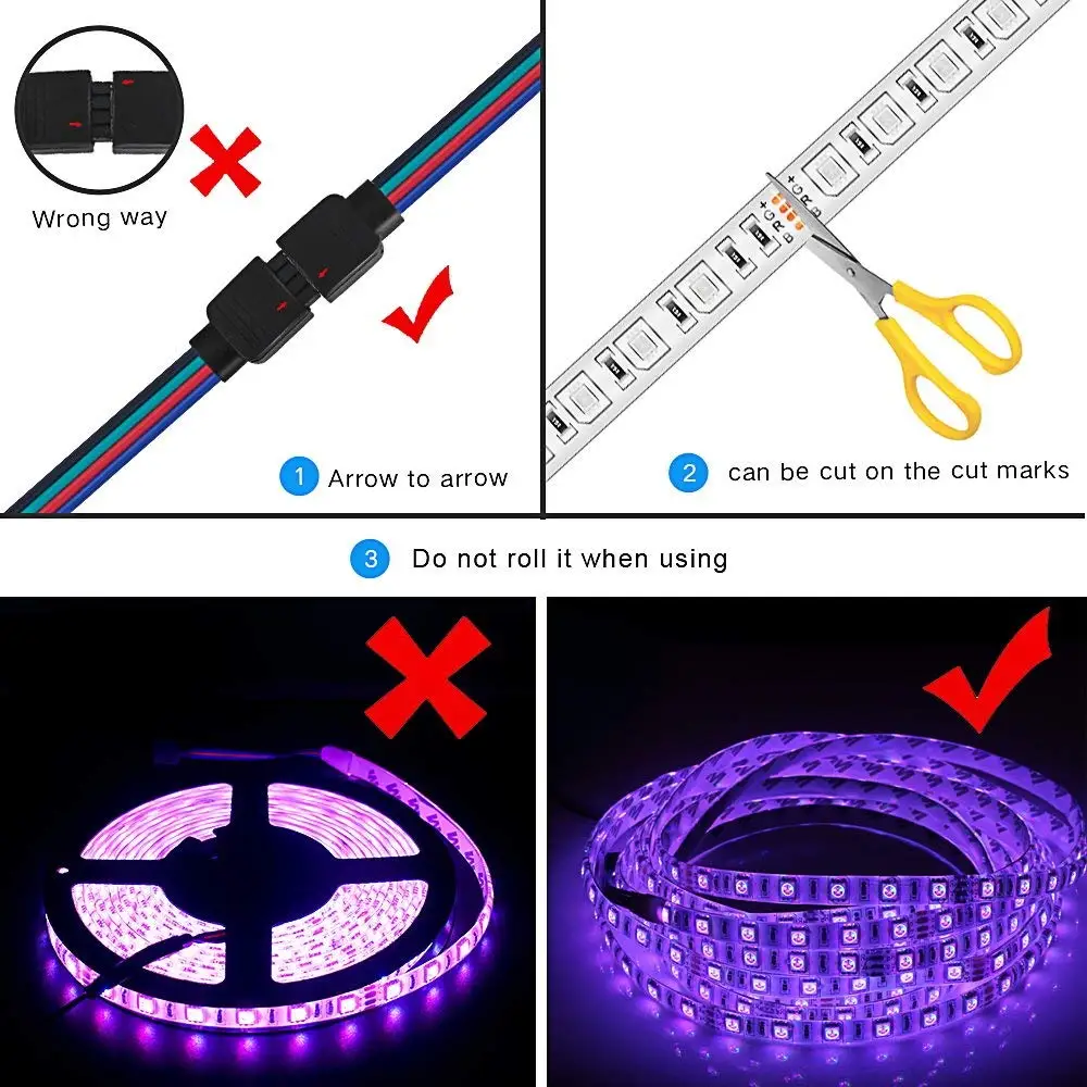 Wifi Светодиодная лента RGB водонепроницаемая лента 5050 25 м 15 м 10 м RF сенсорный пульт RGB светодиодный wifi контроллер усилитель+ 12 В Светодиодный источник питания