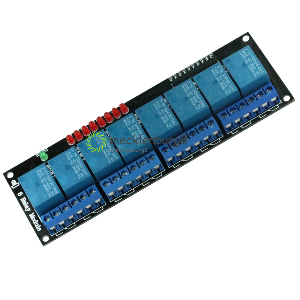 8 канальный релейный модуль 5 В экран для Arduino Uno Meage 2560 1280 ARM PIC AVR DSP|Запасные части| |