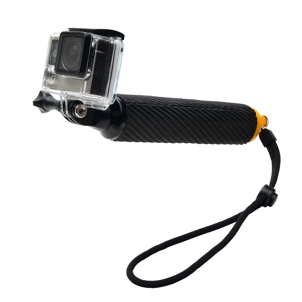 Waterproof selfie stick 17/27 inch Diving skid Removable Monopod for GoPro Hero 5 6 SJCAM Sports 40AP29 | Электроника