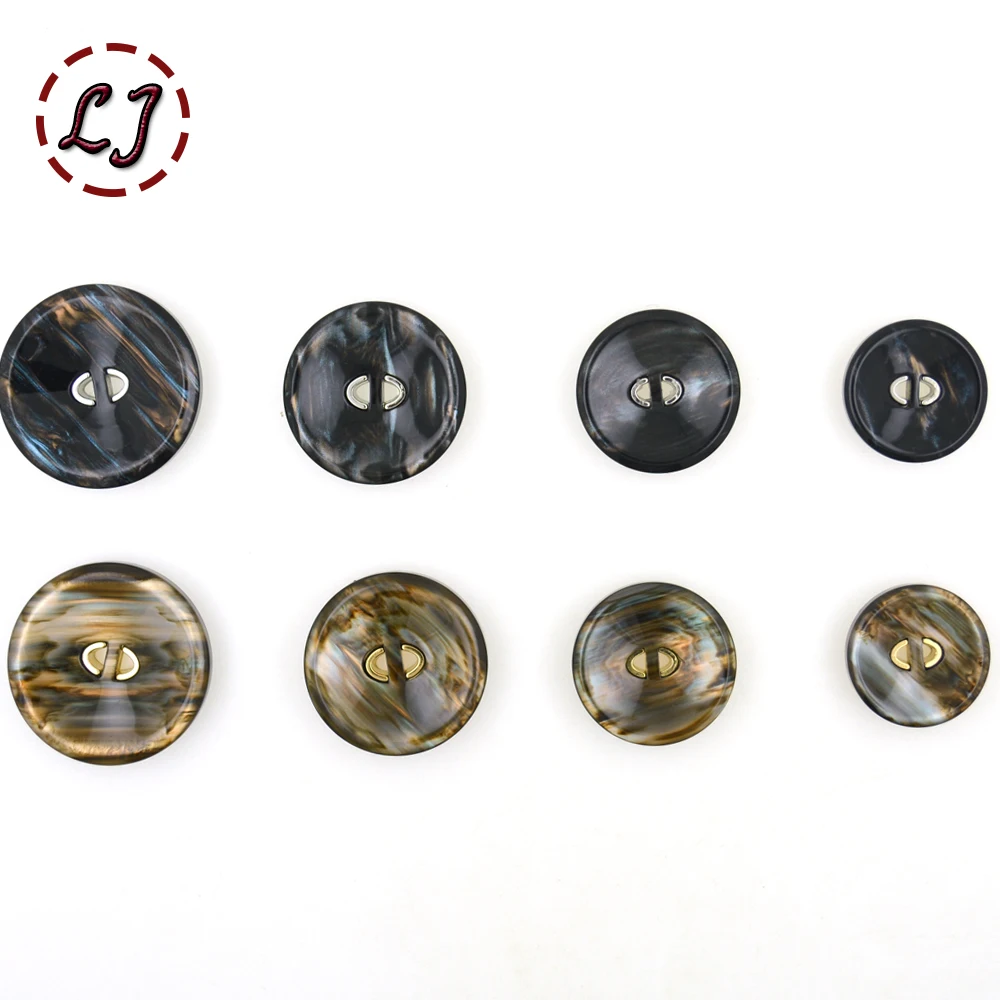 10 шт./лот новый стиль модная Высококачественная пуговица из смолы ткань швейная