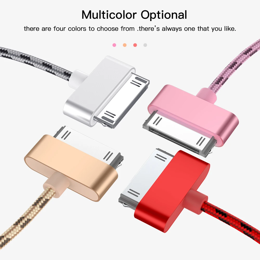 USB кабель для быстрой зарядки для iPhone 4 s 4S 3G S 3G iPad 1 2 3 iPod itouch 30 Pin кабель для зарядного устройства кабель для синхронизации данных