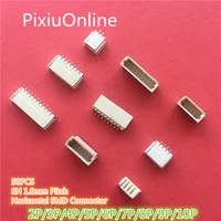50pcs yt1889 sh 1 0 mm spacing connector 2p 3p 4p 5p 6p 7p 8p 9p 10p 11p 12p horizontal smd connector 1 0mm pitch patch plug