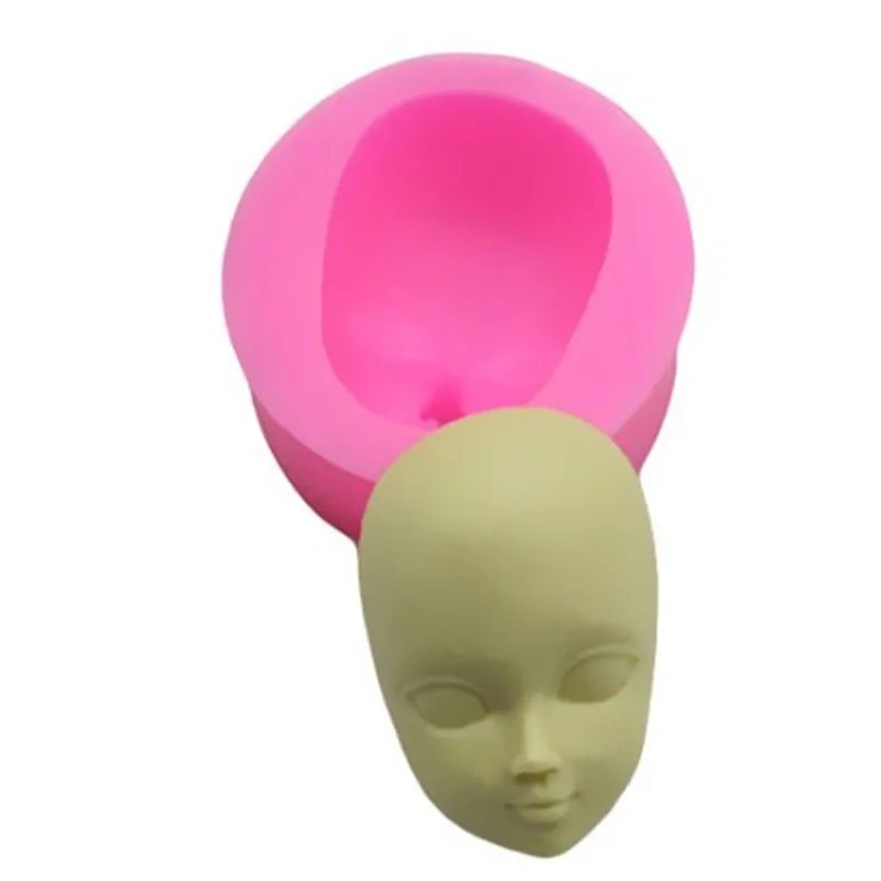 TTLIFE силиконовая форма для лица девочек помадка украшения торта шоколада DIY