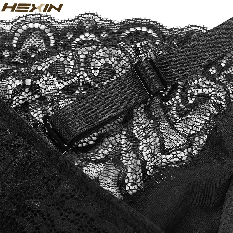 HEXIN женское нижнее белье для похудения сексуальные кружевные лифтинговые