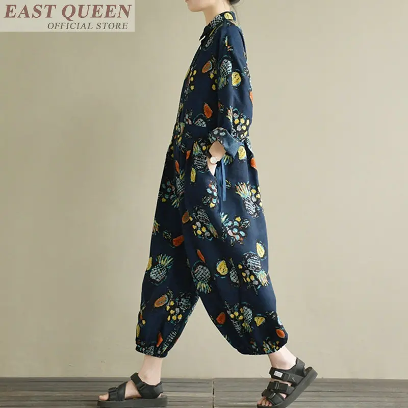 

Wide leg jumpsuit floral elegant female summer playsuit 2018 DD549