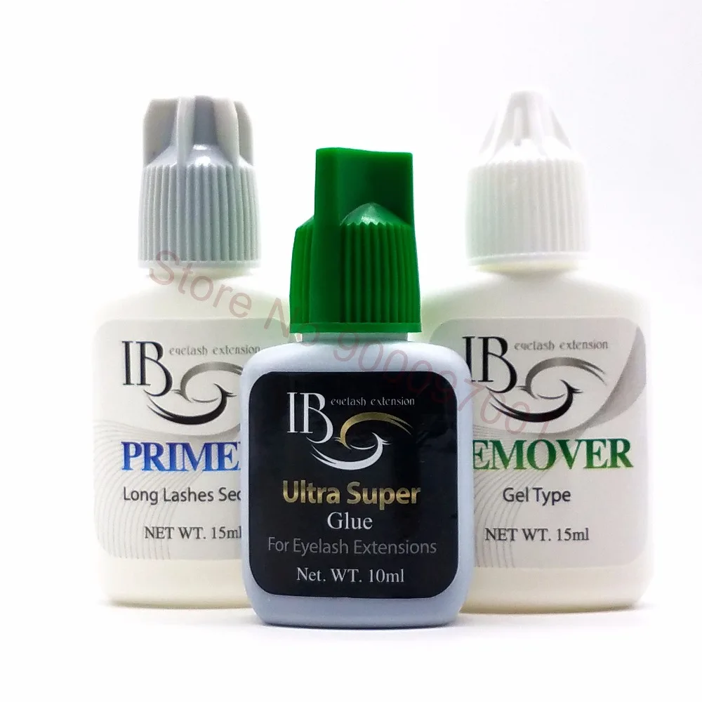 Ультраклеевая грунтовка IB 10 мл для удаления ресниц набор наращивания