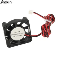 1pcs 12v 24v 4010 cooling fan 2 pin with dupont wire brushless 404010 part for 3d printer
