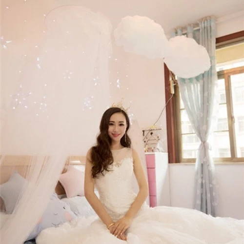 Wedding Props Cotton Clouds T Road Photography Party Childen Room DIY Decorative Window Layout Simulation White | Дом и сад