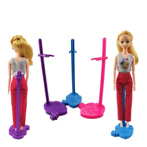 10 шт.лот кукольный стенд держатель дисплея аксессуары Высокая Кукла и кукла манекен модель дисплей лучшие игрушки для кукольных аксессуаров