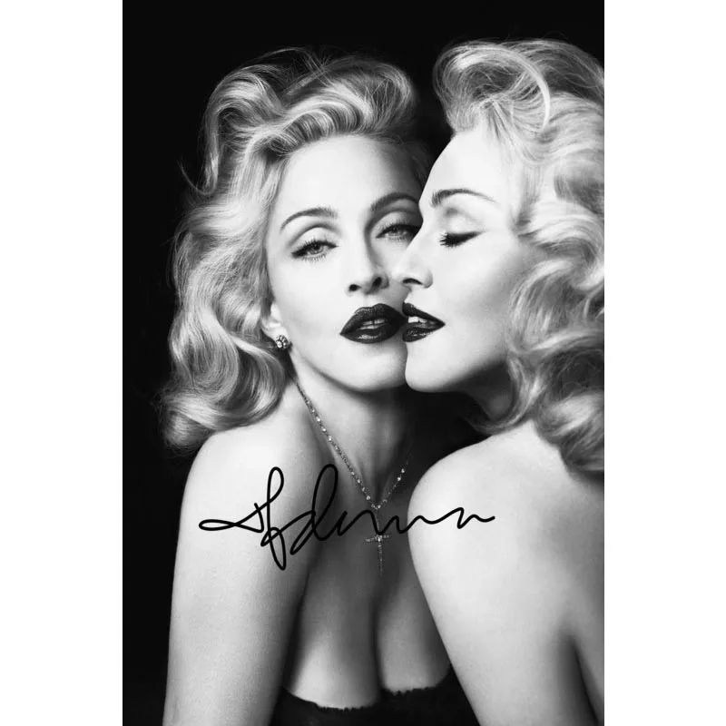 Madonna холст ткань тканевый плакат пользовательские граффити Печать на холсте
