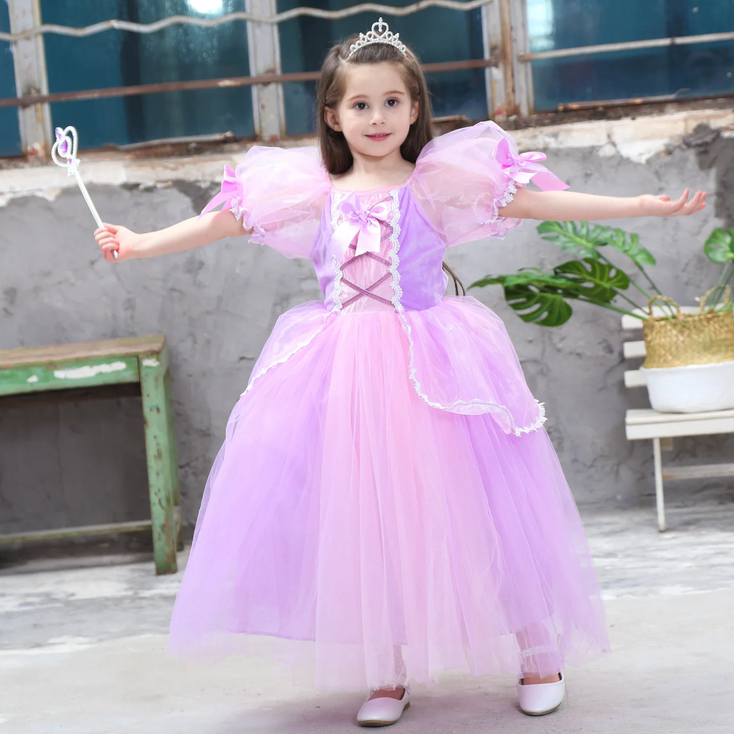 

Girls Princess dress Sophia Princess Dress up with Children Party Dresses Cosplay Girl Belle Dress Costume