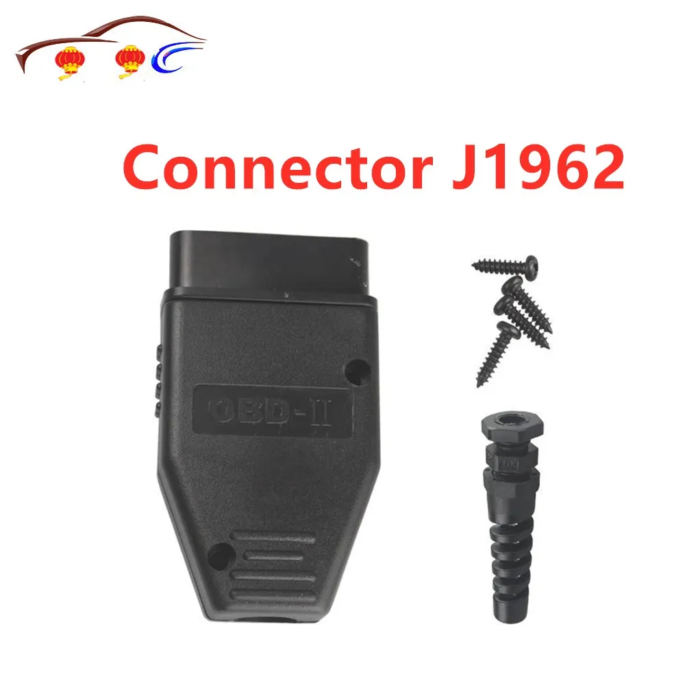 10 шт./лот Экспресс доставку! 16 контактный адаптер OBD2 OBDII Штекерный разъем jзубного