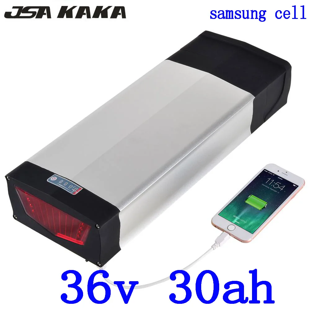 

Аккумулятор для электровелосипеда samsung, 36 В, 500 Вт, 1000 Вт