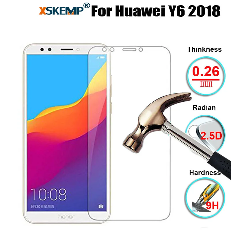 2.5D Закаленное стекло для защиты экрана от царапин твердость 9H Ультрапрозрачная