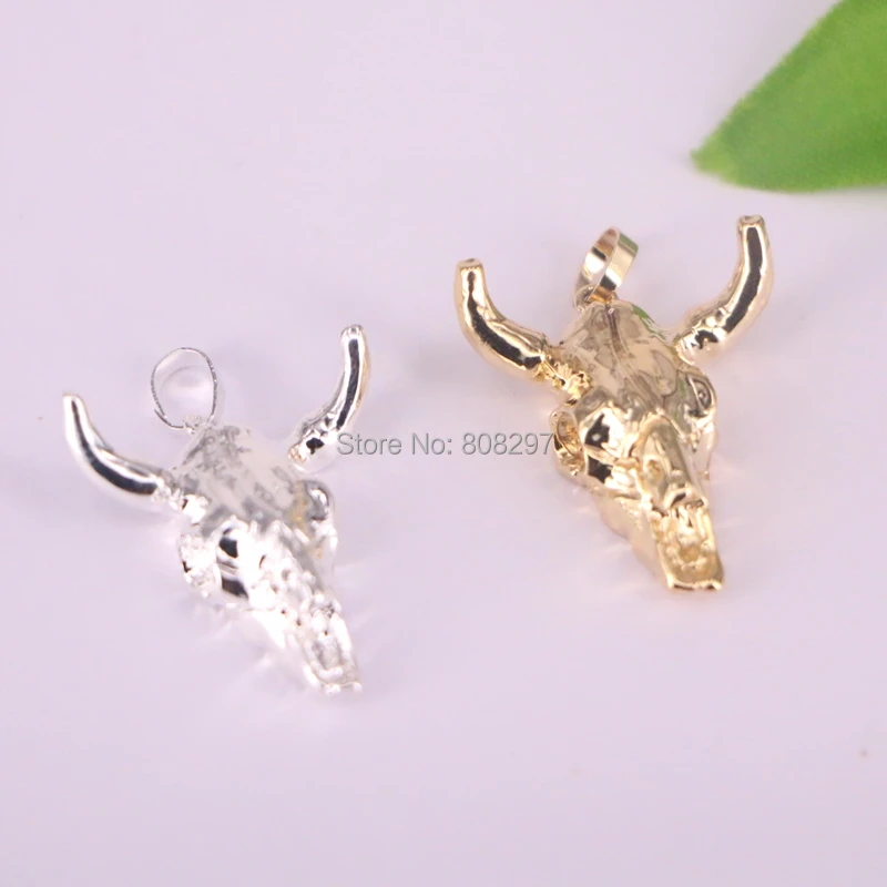 10 шт. подвеска в виде головы буйвола|pendant for jewelry|pendant charmsresin charm pendant |