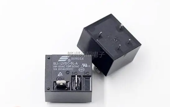 6 шт. реле SLI 05VDC SL A 12VDC 250 В 30A 4 pin Реле 5 В/12 В/24VDC чувствительное|Реле| |
