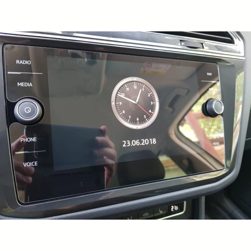 8 дюймовая Автомобильная защитная пленка из закаленного стекла для GPS навигации