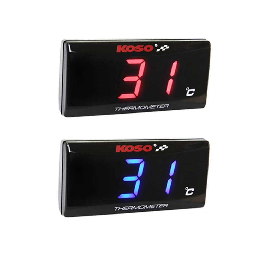 Диодный супертонкий термометр KOSO измеритель воды по Цельсию для Yamaha Nmax155 Xmax 300Honda