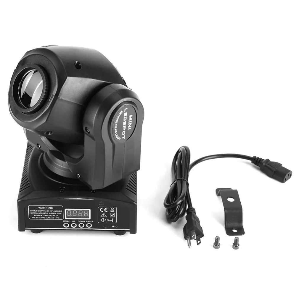 2 шт./компл. 30 Вт Светодиодный сценический светильник с подвижной головкой DMX512