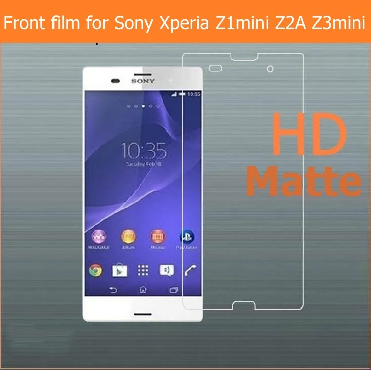 NWT Антибликовая матовая и глянцевая пленка для SONY xperia Z1 mini Защитная экрана Z2A Z3