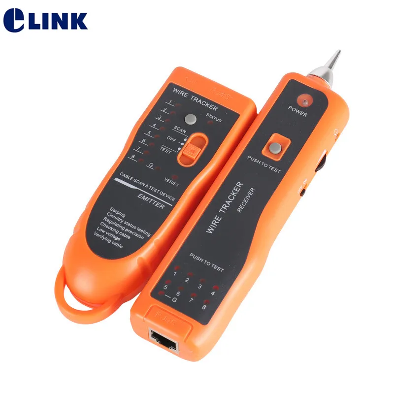 XQ-350 RJ45 RJ11 CAT5 CAT6 провода трекер тестер телефонный кабель тестер Finder Ethernet Lan сетевой детектор линии ELINK