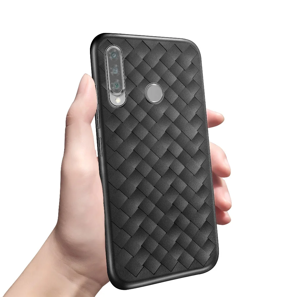Модный чехол в клетку для Huawei honor 20 Lite мягкие чехлы с рисунком искусственная кожа