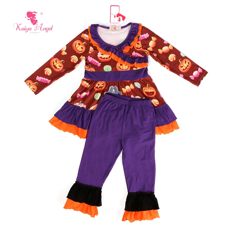Новинка 2018 Очаровательная одежда для вечевечерние НКИ на Хэллоуин маленьких