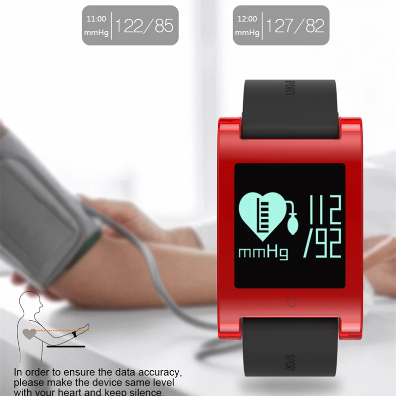 Фустер dm68 Спорт Bluetooth умный Браслет nRF51822 чип здорового hr и br запястье с магнитной